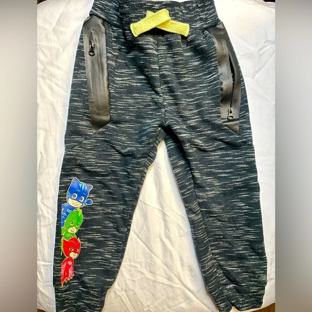 PJ Masks 2T PRELOVED Jogger Sweatpants with Drawstring cinched waist and ankles
